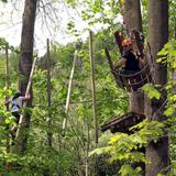 Bild: Die ABlandia Seilkletterparkanlage, Krościenko auf dem Dunajec