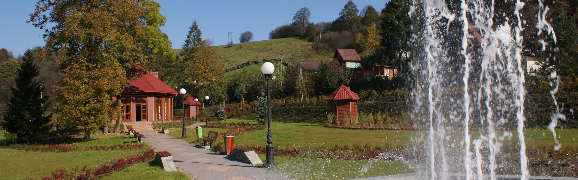 Trinkhalle Antoni in Muszyna.