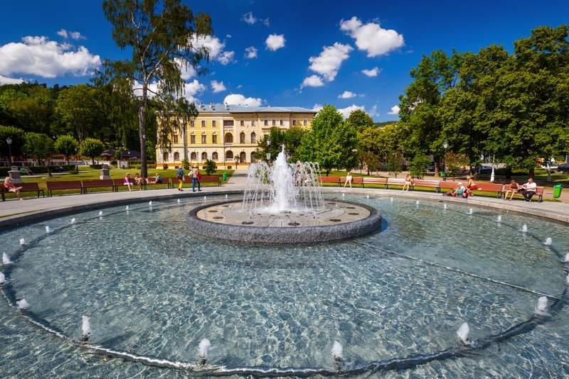 Krynica Zdrój Springbrunnen