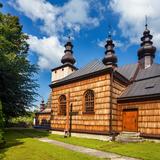 Bild: Die griechisch-katholische Kirche Mariä Geburt in Łosie