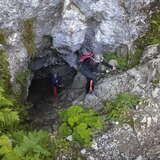 Image: Smocza Jama Cave Kościeliska Valley